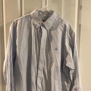 Brooks Brothers 346 Button Down (Blue/White)